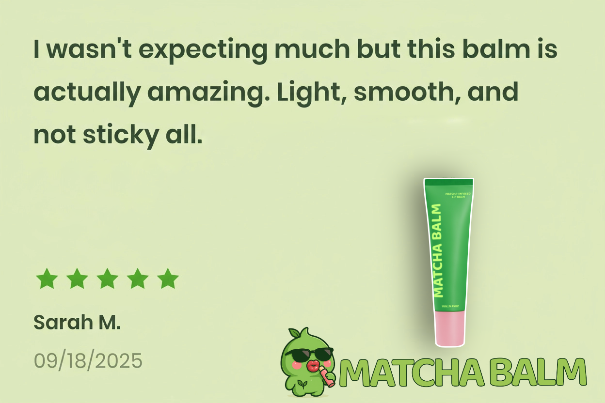 Matcha Lip Balm